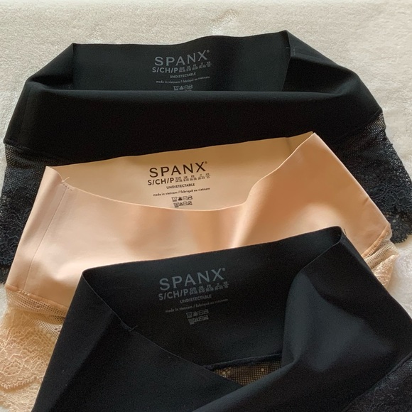 (3) SPANX Undie-tectable Lace Hi-Hipster Pantie - Picture 4 of 9